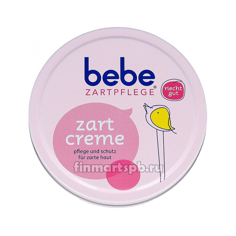 Детский крем для тела Bebe zartpflege Zartcreme - 150 мл.