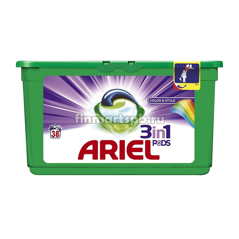 Ariel Pods 3in1 color&style