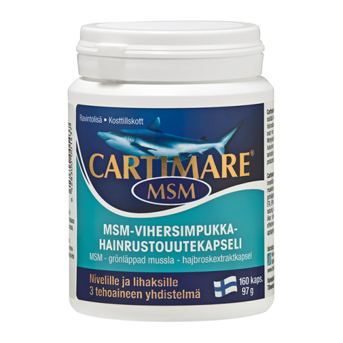 Cartimare MSM - витамины для суставов (акулий хрящ, мидии, МСМ).