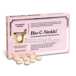Витамины для иммунитета Pharma Nord Bio-C-Sinkki, 90 таб._0