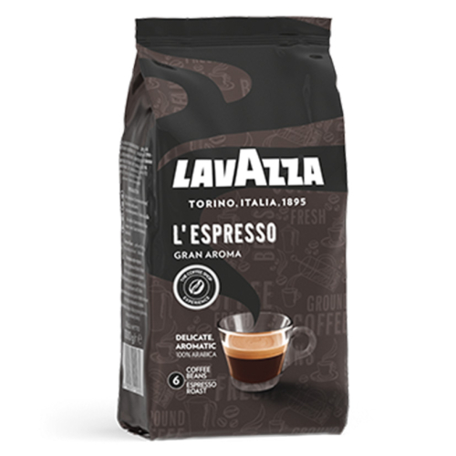 Кофе в зёрнах LavAzza L`espresso gran aroma - 1 кг.
