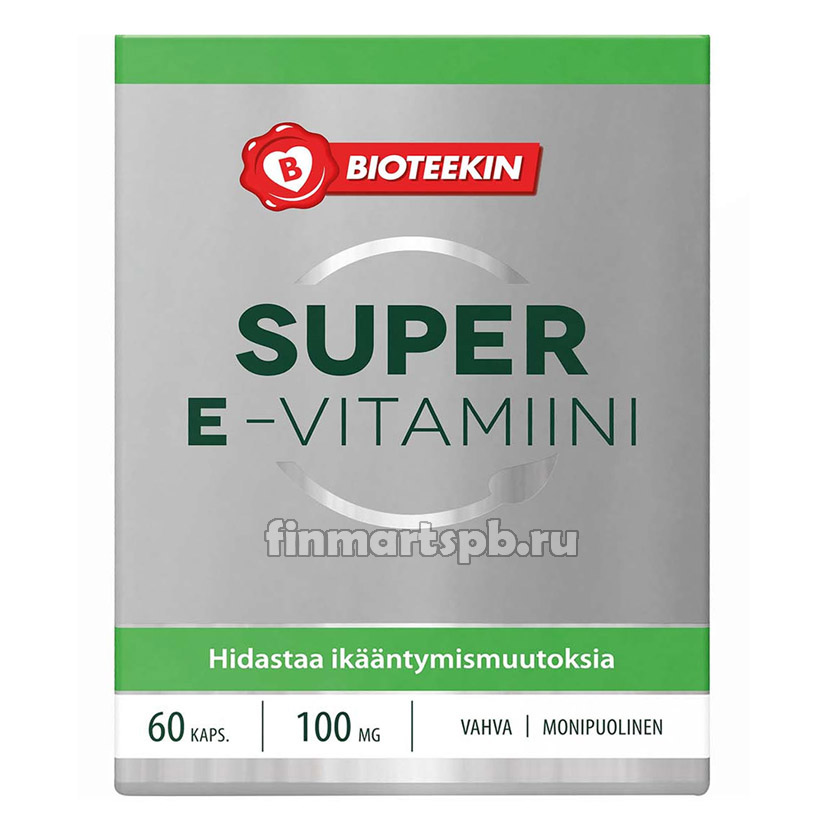 Витамин Е - Bioteekin Super E-Vitamin