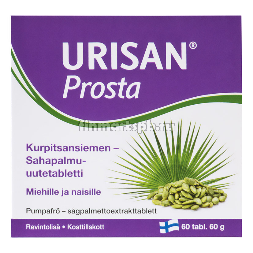 Витамины для предстательной железы Urisan prosto