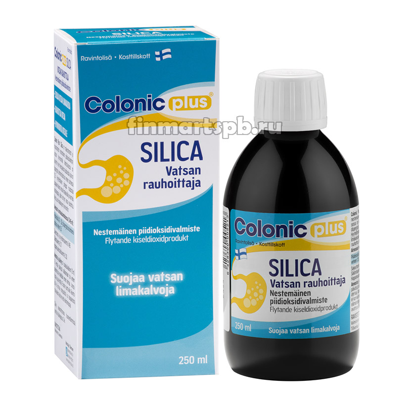 Витамины жидкий кремнезем Colonic Plus Silica (от вздутия и тяжести)