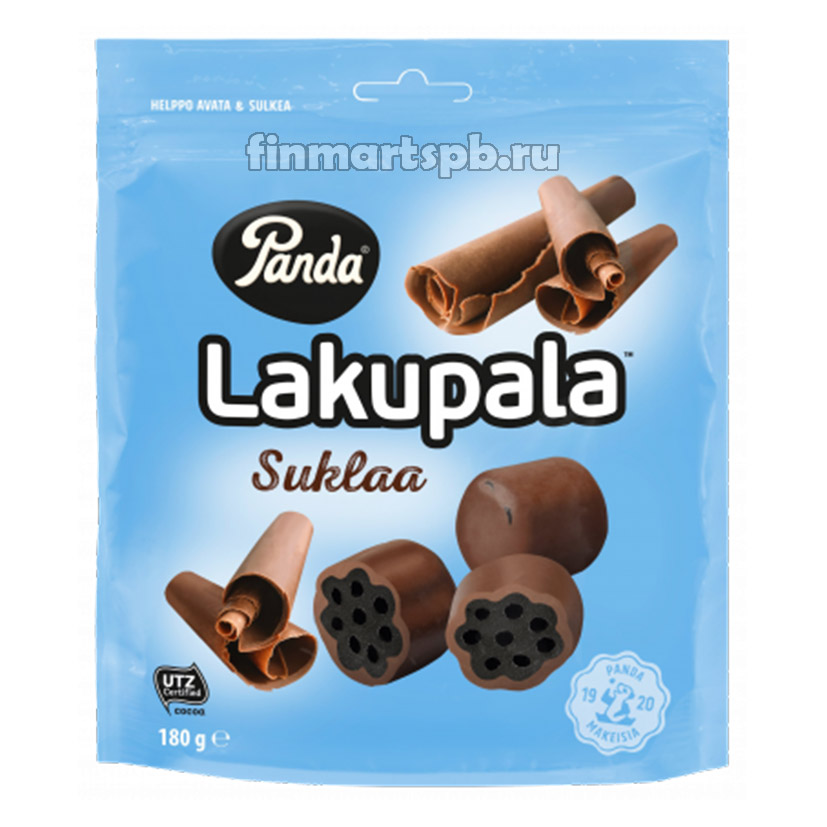 Лакричные конфеты Panda Lakupala Suklaa (с шоколадом)