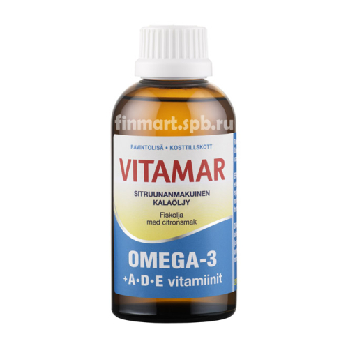 Рыбий жир Vitamar Omega 3 (со вкусом лимона) - 500 мл.