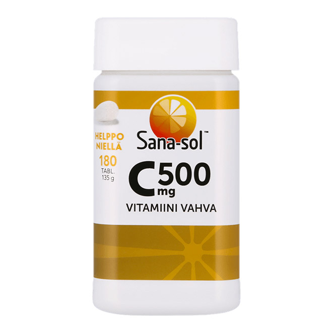 Витамины  Sana-Sol C-Vitamiini Vahva 500 mg