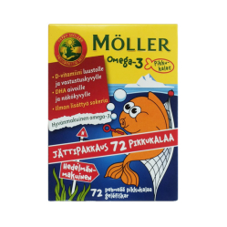 Moller Omega 3 Pikkukalat (Меллер Рыбки) - 72 капсулы._0