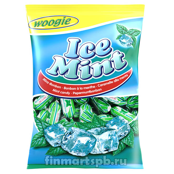 Конфеты леденцы Woogie Ice Mint
