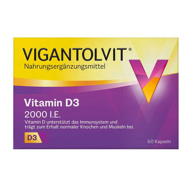 Витамин D3 Vigantolvit 2000 I.E. (Вигантол)