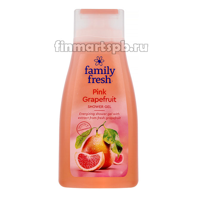 Гель для душа Family Pink grapefruit (грейпфрут)
