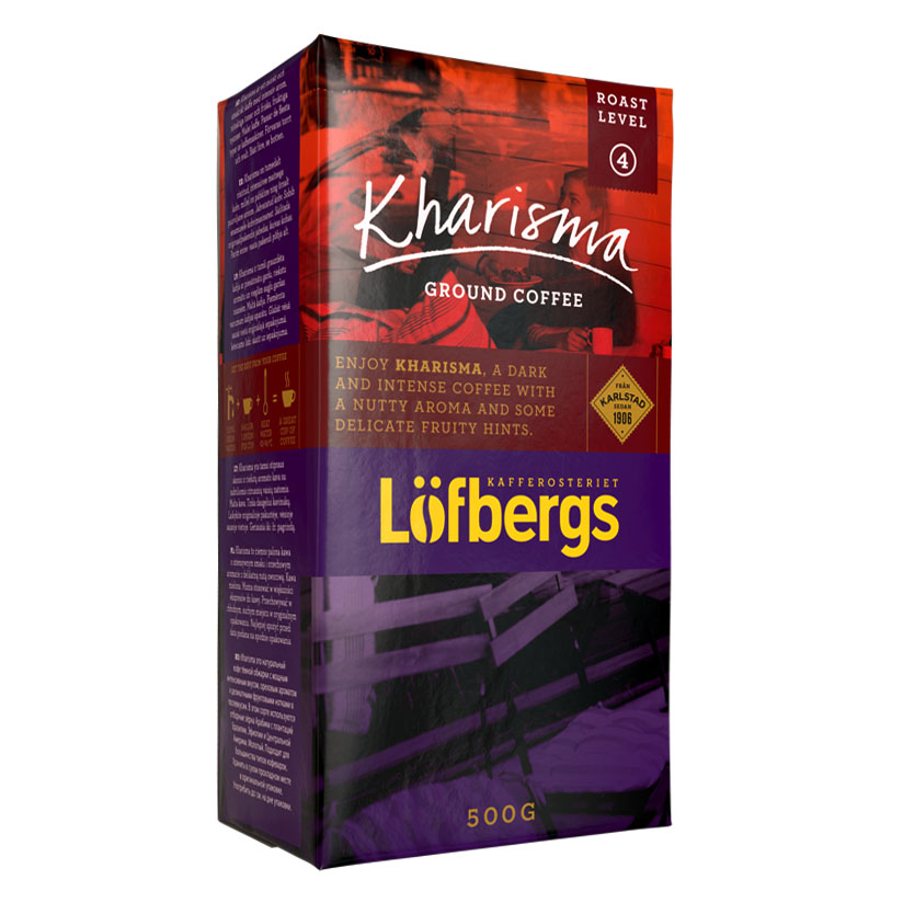 Кофе молотый Lofbergs Kharisma - 500 гр.
