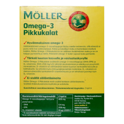 Moller Omega 3 (Рыбки) - 45 капсул._1