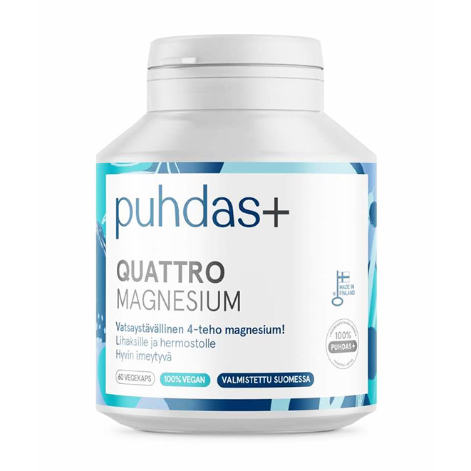 Витамины Puhdas Plus Quattro Magnesium (Магний)