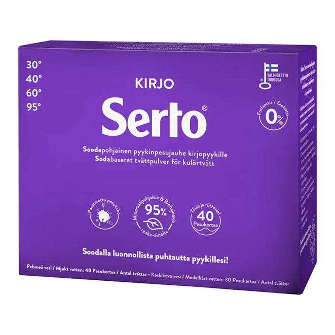 Стиральный порошок для цветного Serto Kirjo