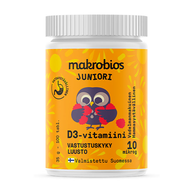Витамин Д3 для детей Makrobios Juniori D3 10 mkg