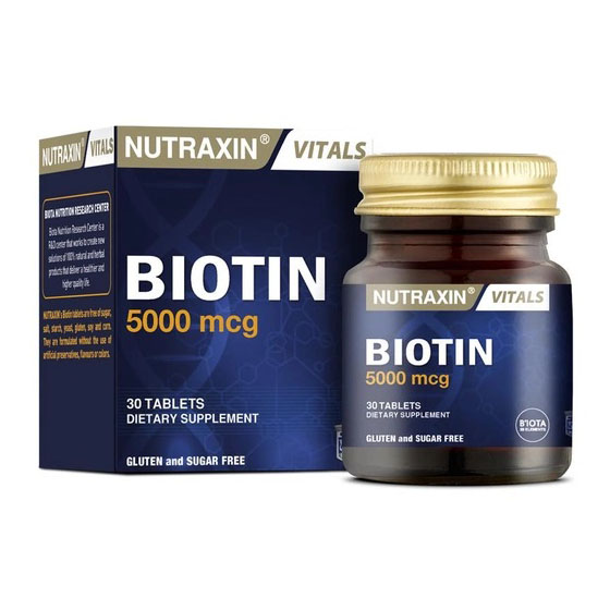 Витамины Nutraxin Biotin (Биотин)