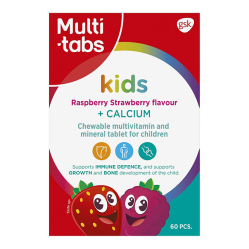Витамины для детей Multi Tabs Kids + Calsium (поливитамины+кальций) , 60 шт._0