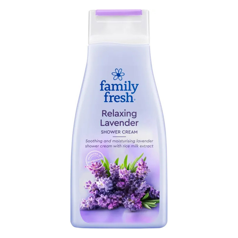 Крем-гель для душа Family Fresh Relaxing Lavender (лаванда) - 500 мл.