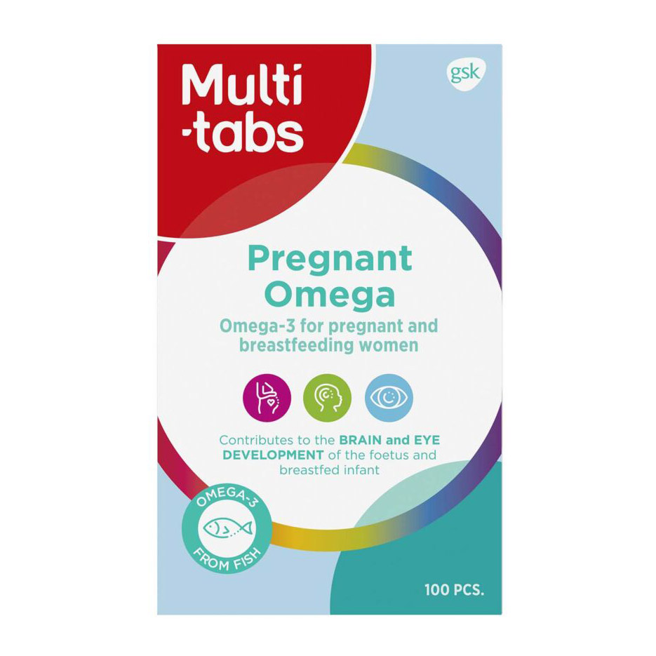 Витамины для беременных Multi-Tabs Pregnant Omega-3