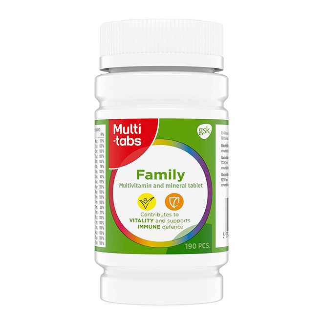 Витамины для всей семьи Multi-Tabs Family (Мульти-табс Фэмили) 