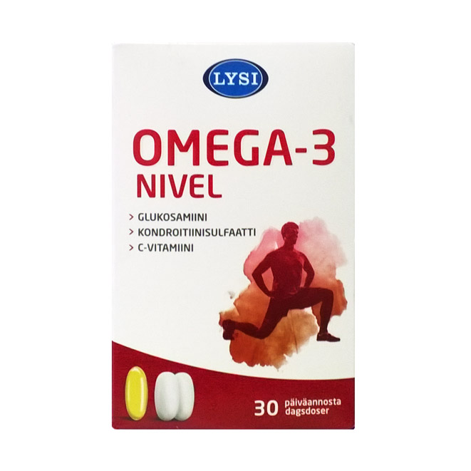 Lysi Omega-3 Nivel - 30 + 60 шт.