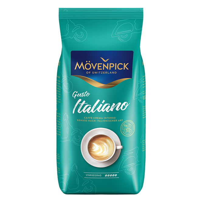 Кофе в зёрнах Movenpick Gusto Italiano