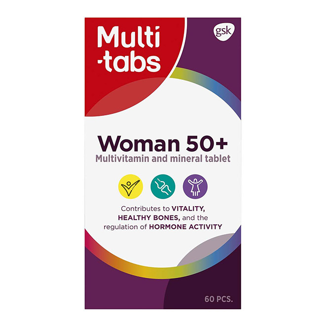 Витамины для женщин Multi-Tabs woman 50+