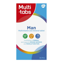 Комплекс витаминов для мужчин Multi-Tabs Man (Мультитабс мен) , 60 шт._0