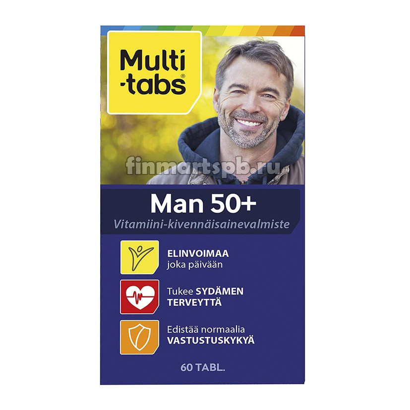 Комплекс витаминов для мужчин Multi-Tabs Man 50+