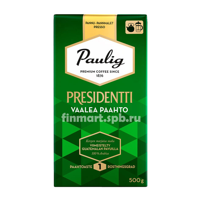 Кофе молотый Paulig Presidentti Vaalea Paahto - 500 гр.