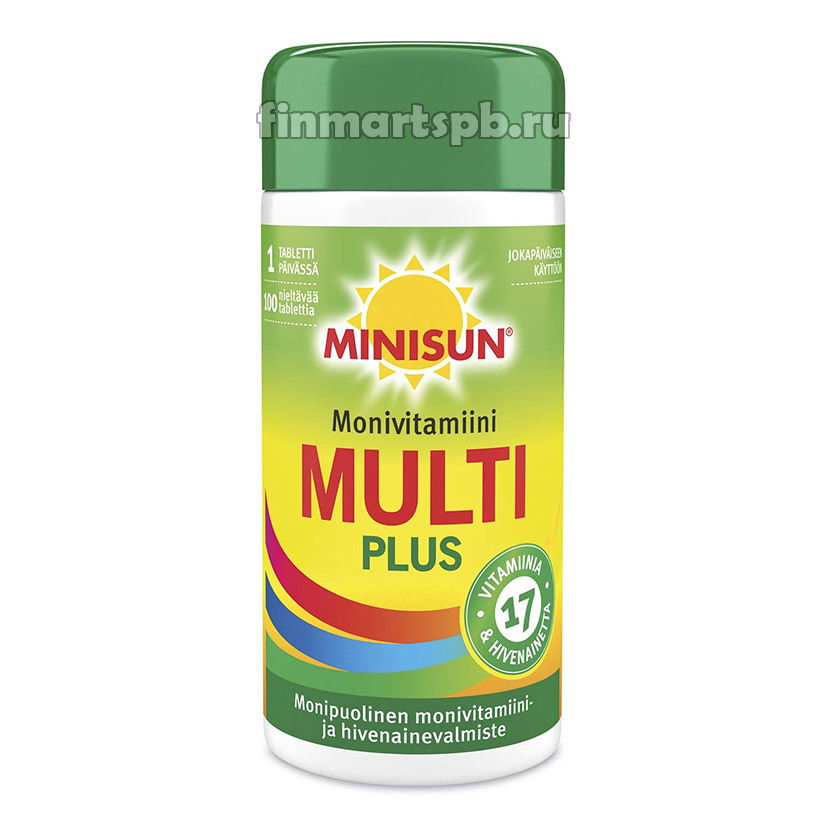 Поливитамины Minisun Multivitamin Multi Plus (Минисан мульти)