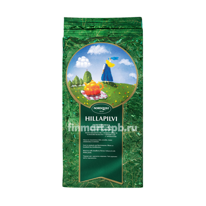 Чёрный чай Nordqvist Hillapilvi (с ароматом морошки) - 1 кг.